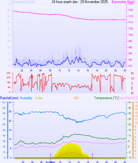 24 Hour Graph for Day 29